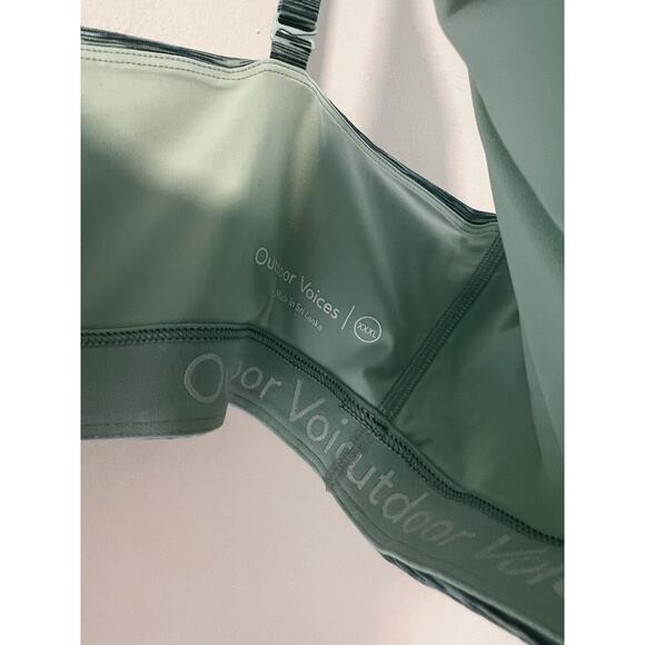 NWT Outdoor Voices Freeform Bralette Green Patina Mix XXXL - Picture 8 of 9